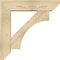 Ekena Millwork Westlake Slat Rough Sawn Bracket w/ Offset Brace, Douglas Fir, 8"W x 34"D x 34"H BKT0806X34X34WTL06RDF - alternate 4